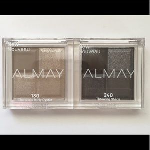 ALMAY  New Nouveau,  2 Eyeshadow  Pallets